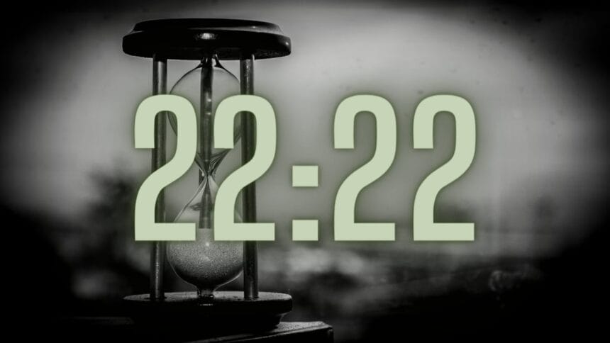 O que as horas iguais 2222 significam